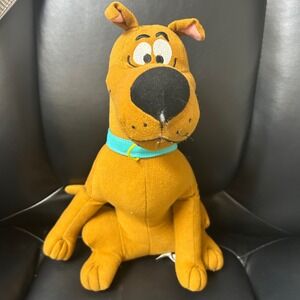 Scooby-Doo 12 Inch Sitting Plush Stuffed Animal Brown Dog Teal Coll